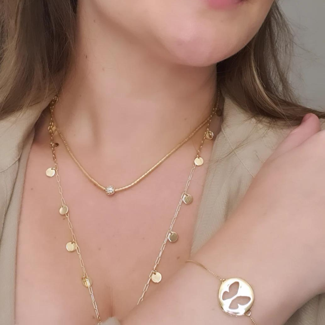 Pulseira Borboleta vazada