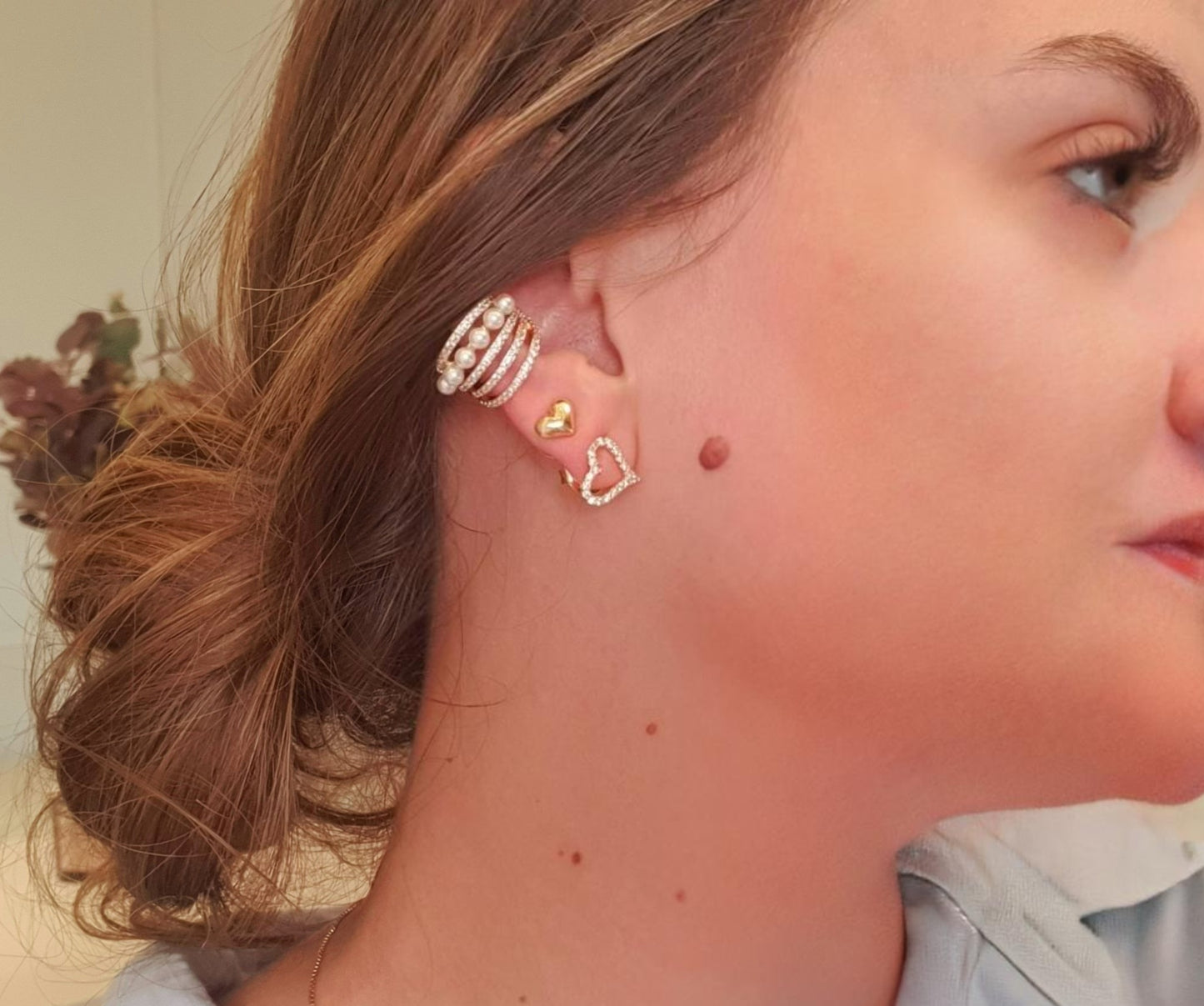 Piercing fake 4 fileiras