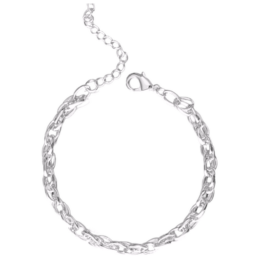 Pulseira corrente mini elos