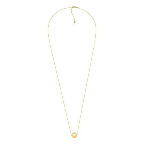 Colar com pingente de bolinha 8 MM e corrente veneziana. Um verdadeiro encanto!  Semijoia perfeita para quem não abre mão da personalidade e elegância para compor os acessórios e looks. Excelente escolha para quem busca uma peça única e versátil. 