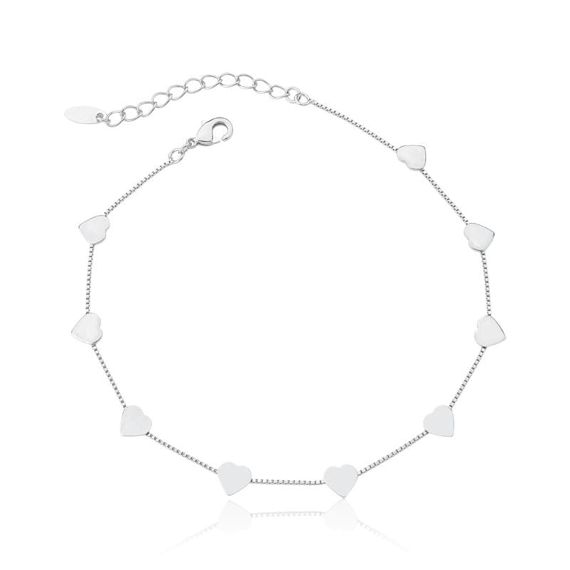 Tornozeleira corações