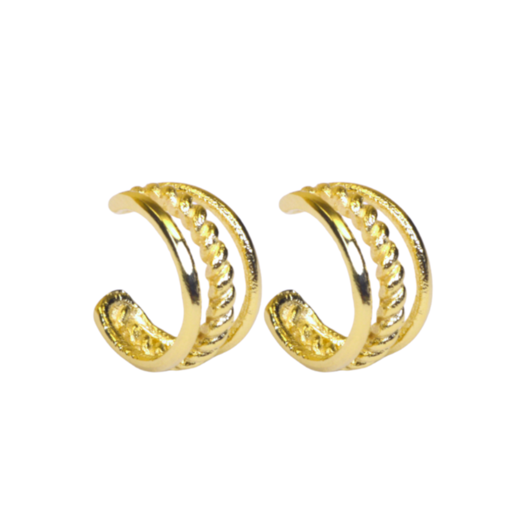 Piercing fake fileira tripla