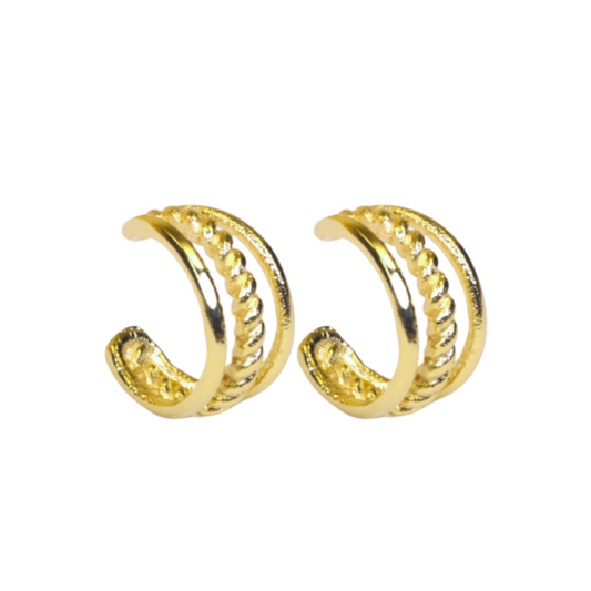 Piercing fake fileira tripla